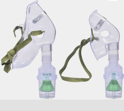 Nebulizer kit with mask and tubing respiratory medical disposable supplied in Mumbai